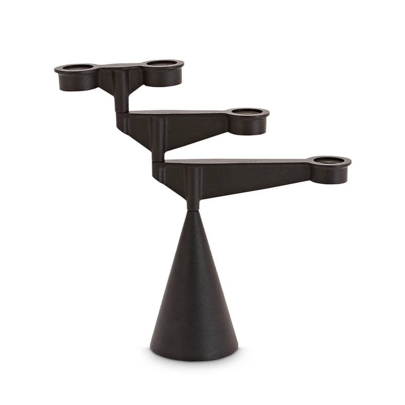 Tom Dixon - Spin Kynttilänjalka Mini Black – Tom Dixon