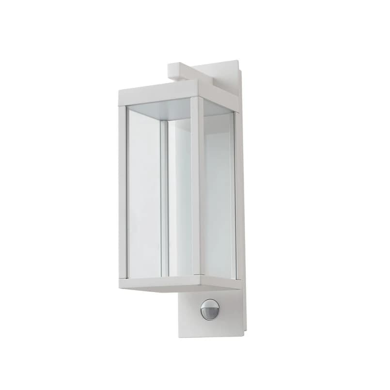 Lucande - Ferdinand LED Ulkona Seinävalaisin w/Sensori Valkoinen – Lucande