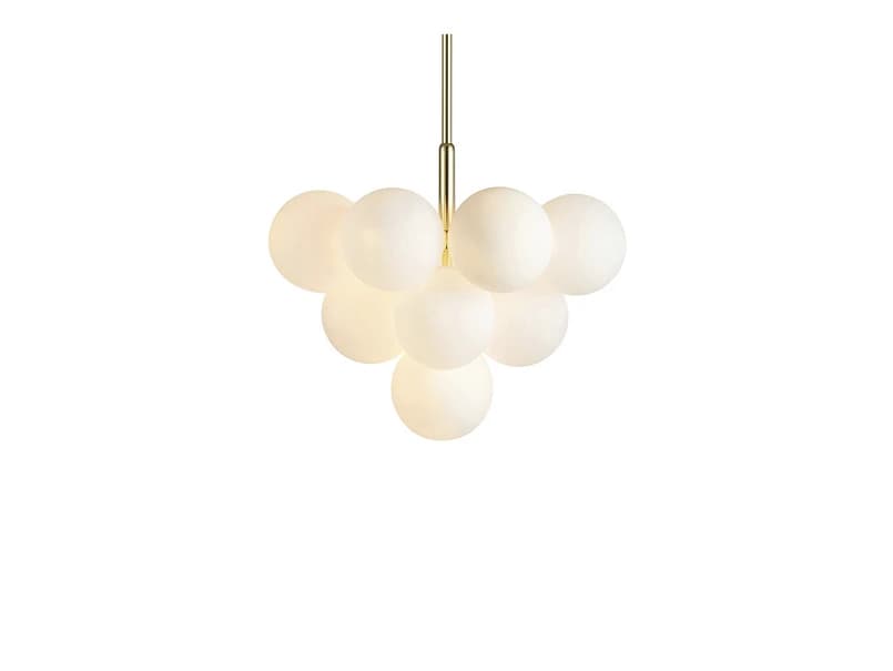 Markslöjd - Merlot 13 Riippuvalaisin Brass/White – Markslöjd
