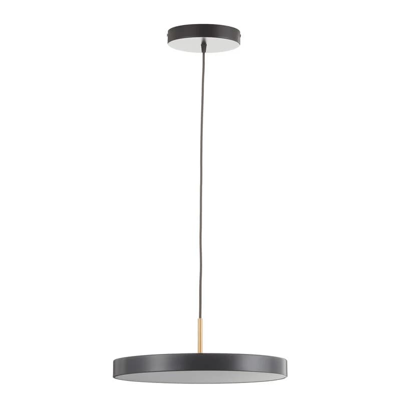 UMAGE - Asteria Medium LED-riippuvalaisin, antrasiitti/messinki, 43 cm – UMAGE
