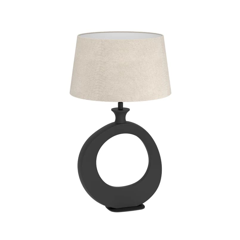 Stars of Light - Diezma-pöytälamppu, beige/musta, korkeus 53 cm – – Stars of Light