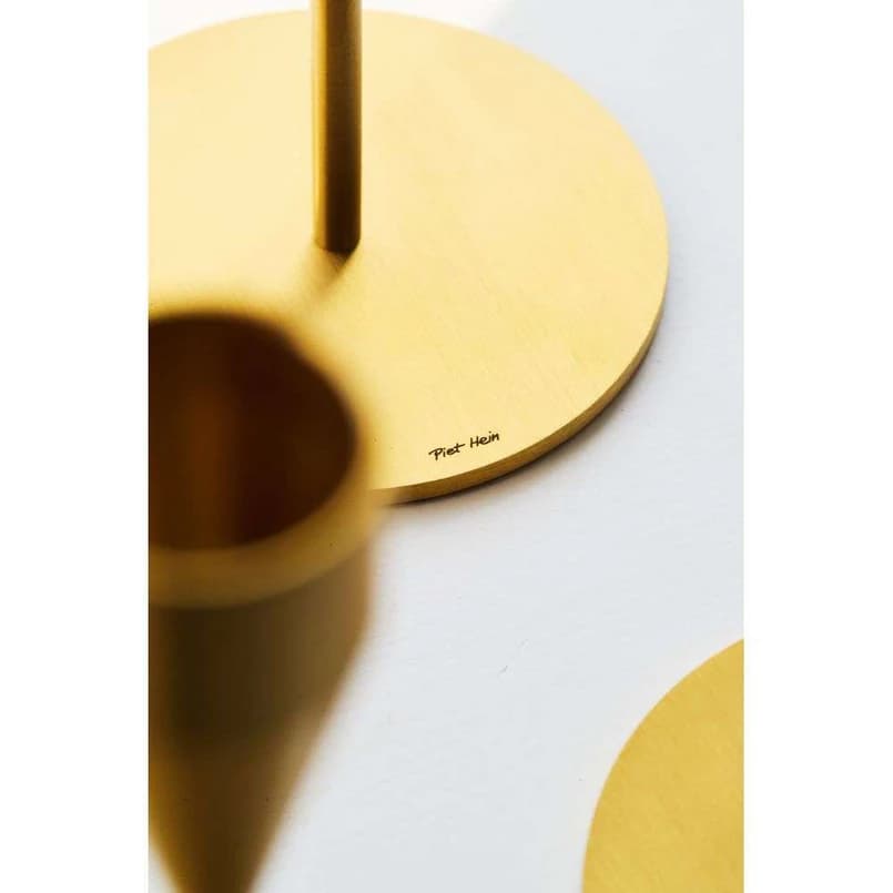 Piet Hein - Jupiter Maxi Kynttilänjalka H65 Brass – Piet Hein