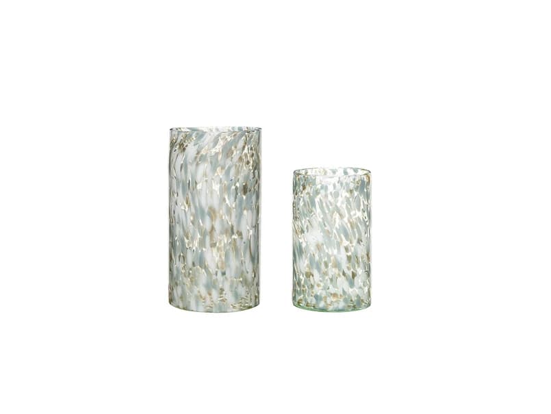 Hübsch - Libra Vases 2 pcs. Blue – Hübsch