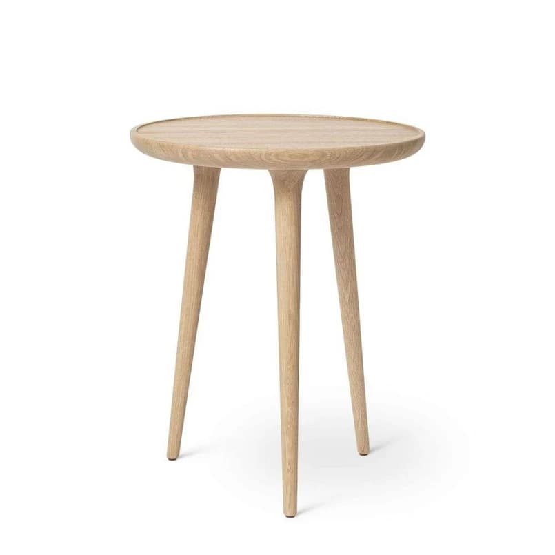 MATER - Accent Sivupöytä Matt Lacq Oak Medium Ø45 – MATER