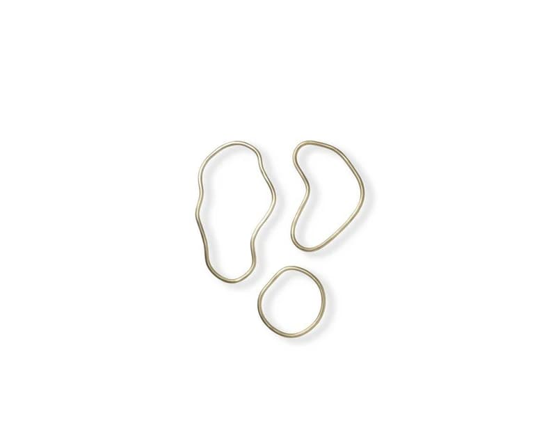 ferm LIVING - Pond Trivets Set of 3 Brass – ferm LIVING