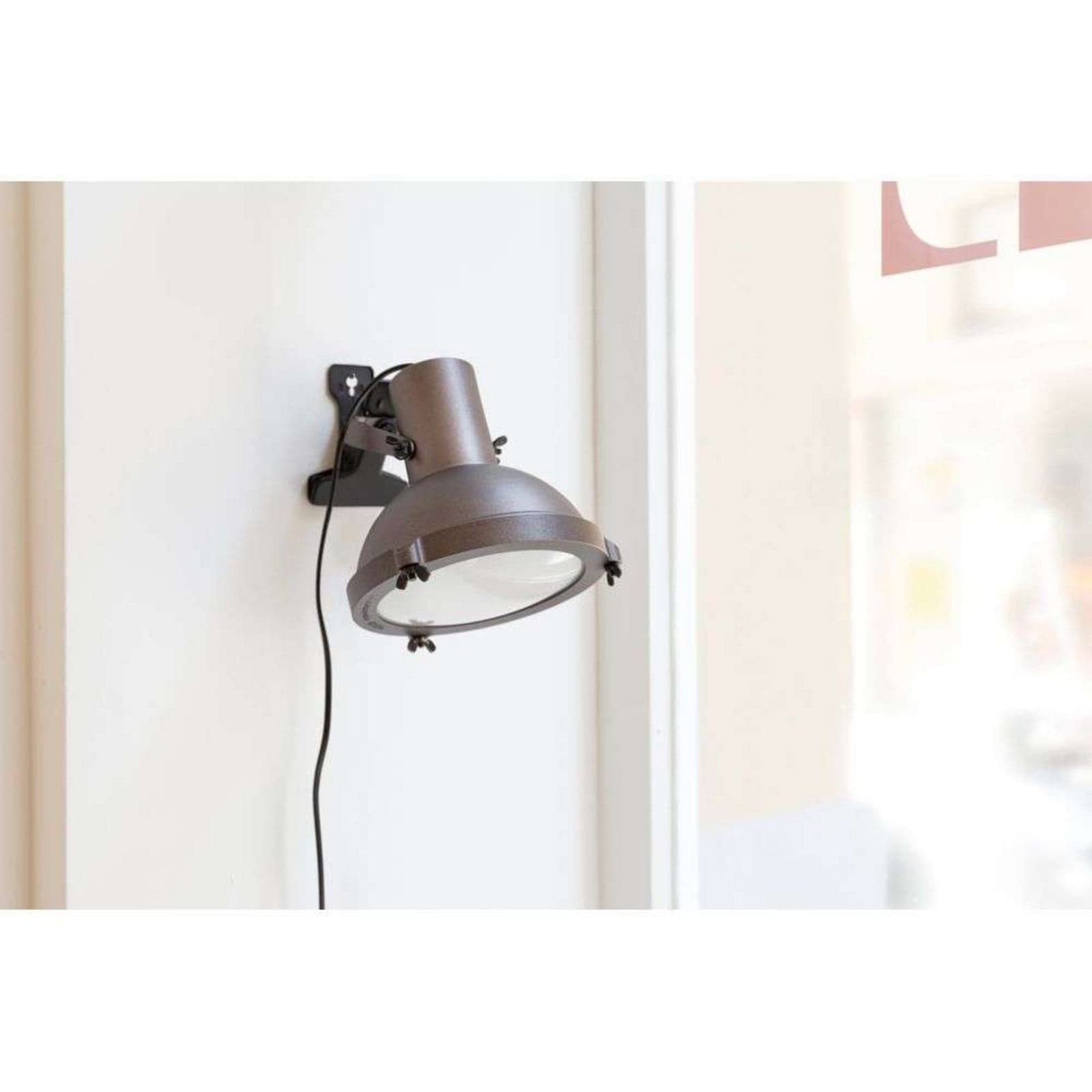 Projecteur 165 Seinä-/Pöytävalaisin Mocca Nemo Lighting - Keittiö - Teollinen - Alumiini – Nemo Lighting