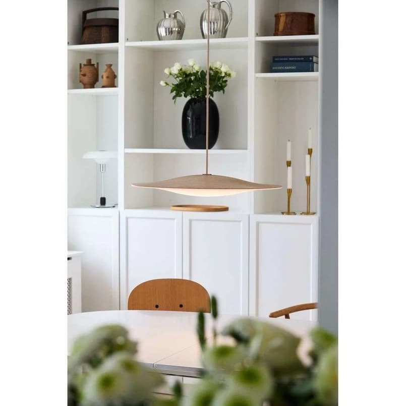 Piet Hein - Sinus-Wood 550P LED Riippuvalaisin Tammi/Opaali – Piet Hein