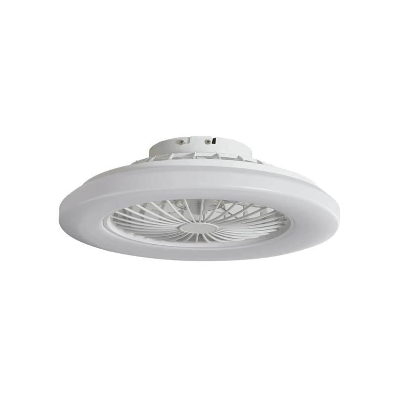 Lindby - Vedin LED-kattotuuletin, Ø 49 cm, valkoinen, CCT – Lindby