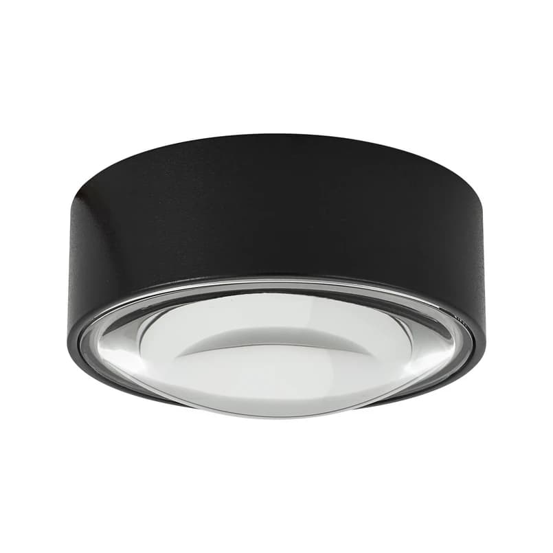 Lindby - Siaka LED-alasvalo, musta, Ø 5 cm, metalli, IP65 – Lindby