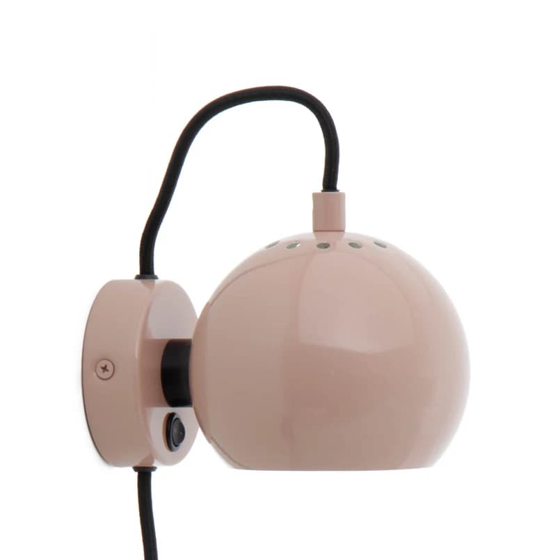 FRANDSEN - Ball Seinävalaisin Glossy Nude – FRANDSEN