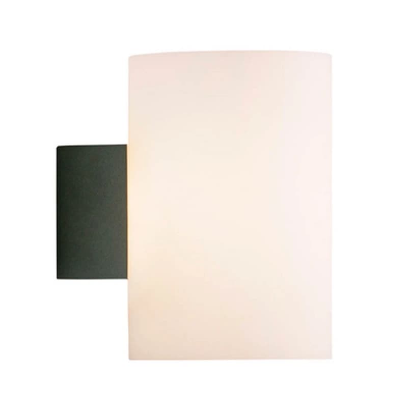Herstal - Evoke Seinävalaisin IP44 Large Anthracite/Opaali – Herstal