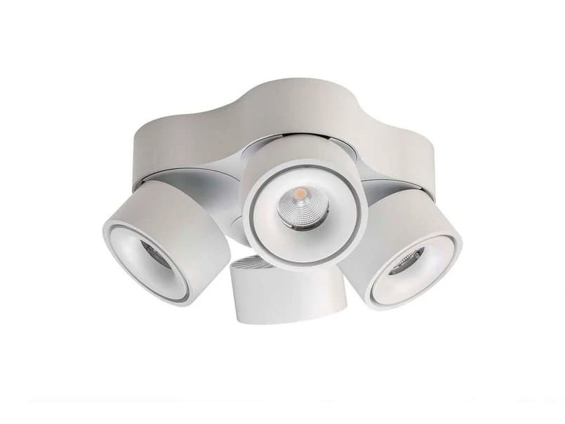 ANTIDARK - Easy Quattro W4100 LED-kattovalaisin, 4-lamppuinen, valkoinen – ANTIDARK