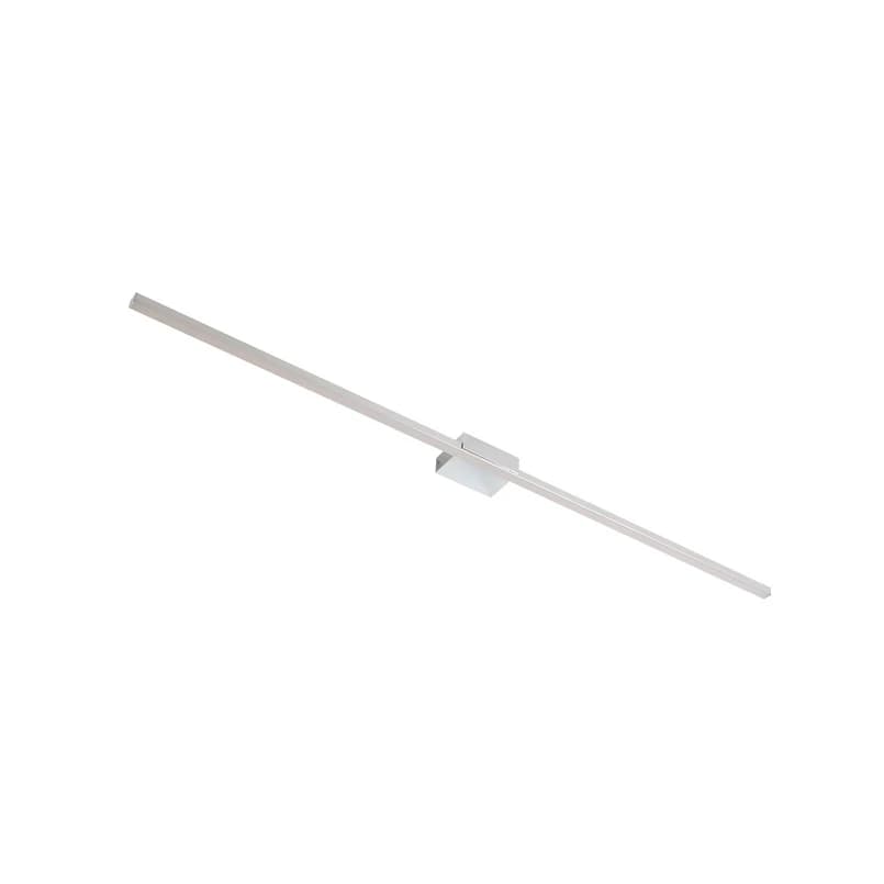 Lucande - LED-peililamppu Kivana, kromi, metalli, 120 cm, IP44 – Lucande