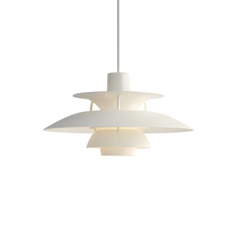 Louis Poulsen - PH 5 Mini Riippuvalaisin Monochrome White – Louis Poulsen