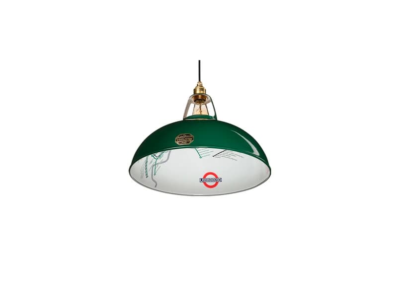 Coolicon - Suuri 1933 Design -riippuvalaisin, Ø 40 cm, vihreä – Coolicon