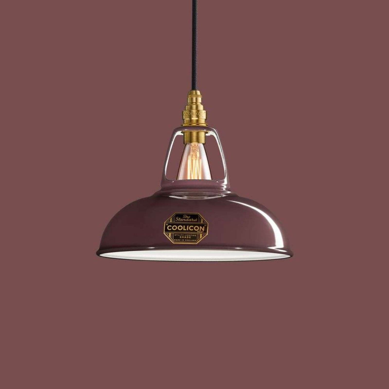 Alkuperäinen 1933-mallinen Metropolitan-riippuvalaisin – Coolicon - Olohuone - Design - Metalli – Coolicon