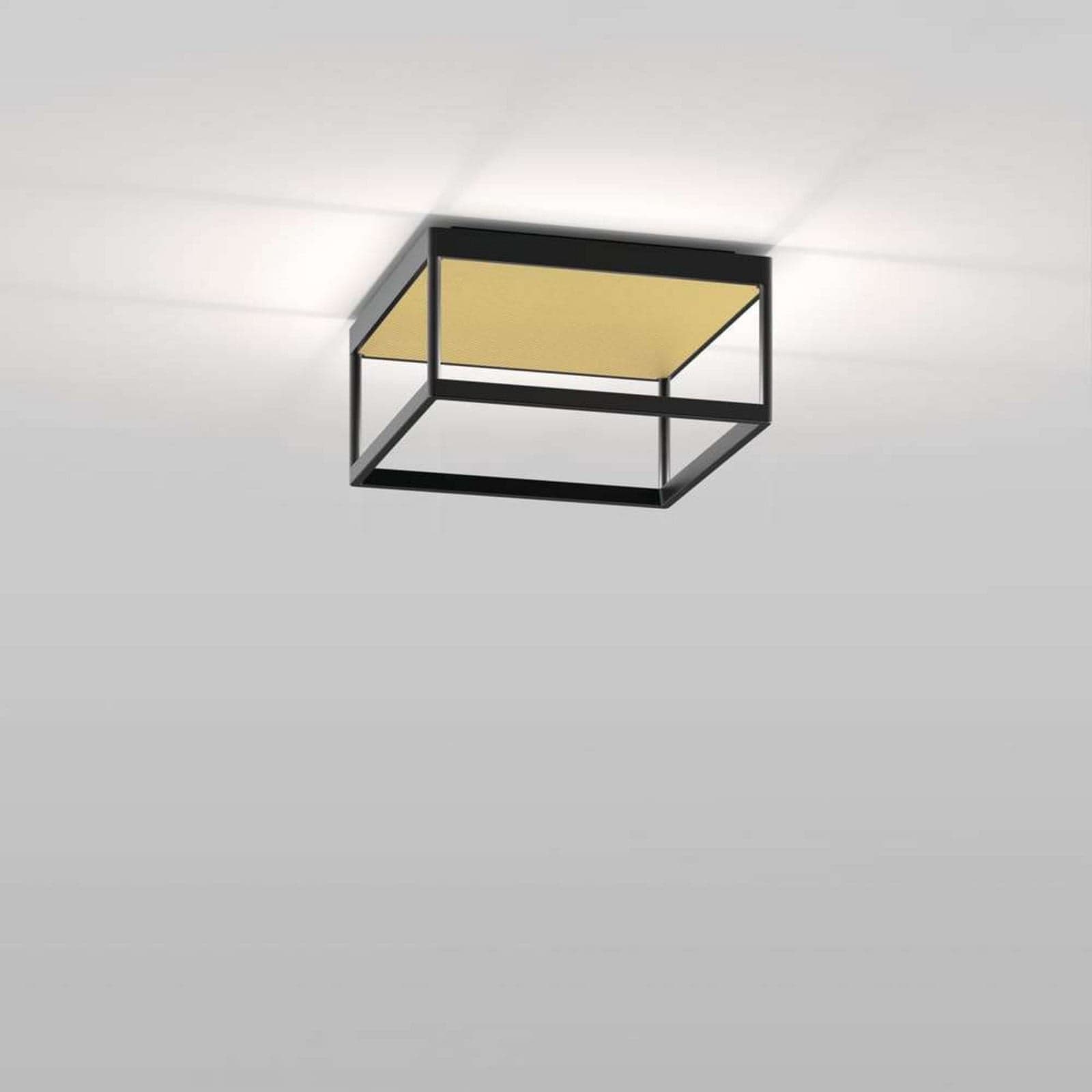 Reflex 2 LED-kattovalaisin, kulta/musta Serien Lighting - Olohuone - Alumiini – Serien Lighting