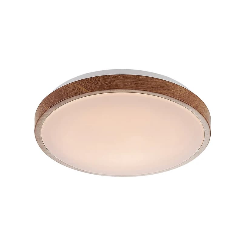 Lindby - Mendosa Kattovalaisin Wood/White – Lindby