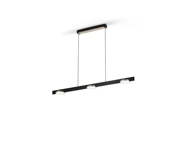 LIGHT-POINT - Inlay S1250 Linear riippuvalo, musta/kulta – LIGHT-POINT