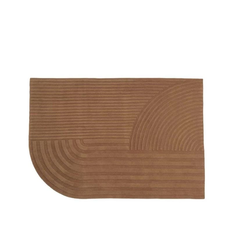Muuto - Relevo Matto 170x240 Burnt Oranssi – Muuto