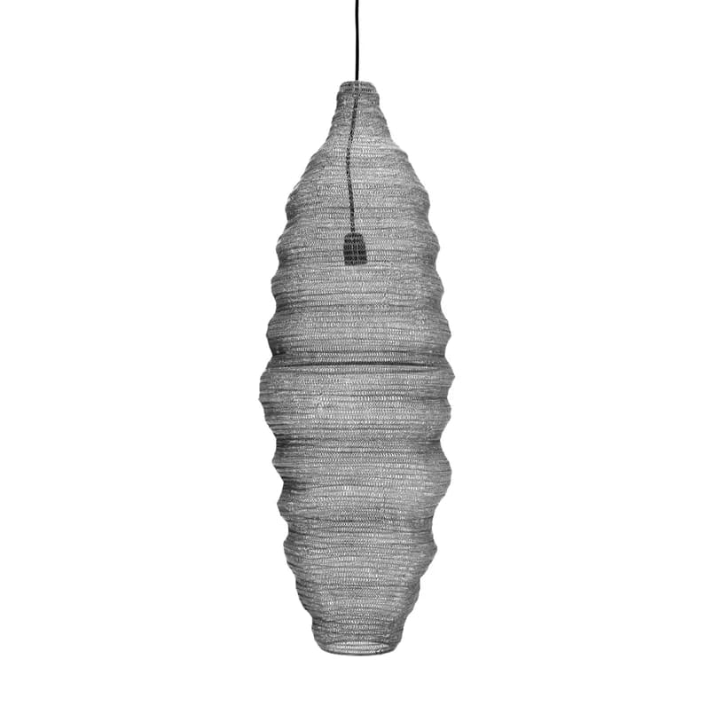 House Doctor - Mesh-riippuvalaisin, hopea, rauta, Ø 30 cm – House Doctor