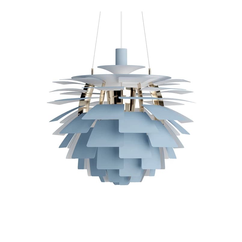 Louis Poulsen - PH Artichoke riippuvalo sininen/messinki 60 cm – Louis Poulsen
