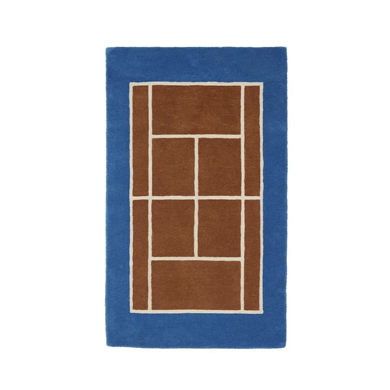 OYOY Living Design - Tennis Matto Caramel/Optic Sininen – OYOY Living Design