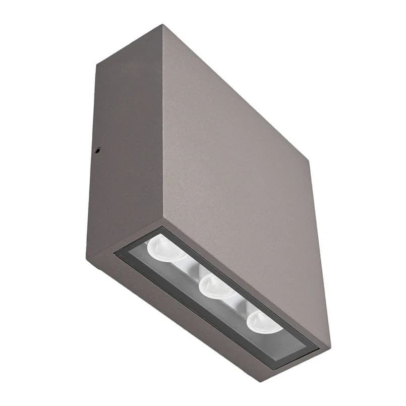 Lucande - Trizy LED Square Ulko Seinävalaisin Graphite – Lucande
