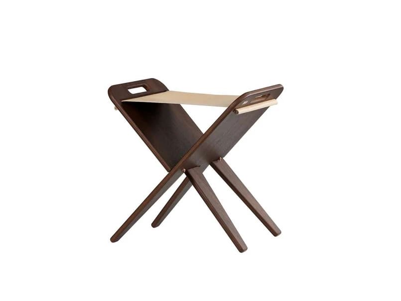 Piet Hein - Klaburet Stool Walnut/Nature – Piet Hein
