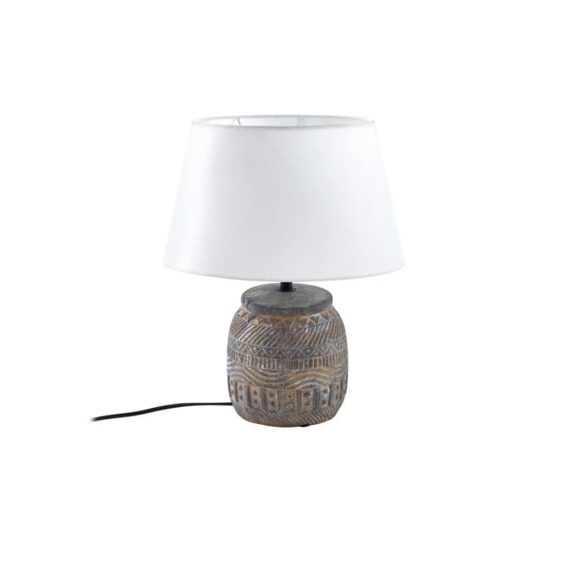 Lindby - Aelith Pöytävalaisin Ø30 White/Grey – Lindby