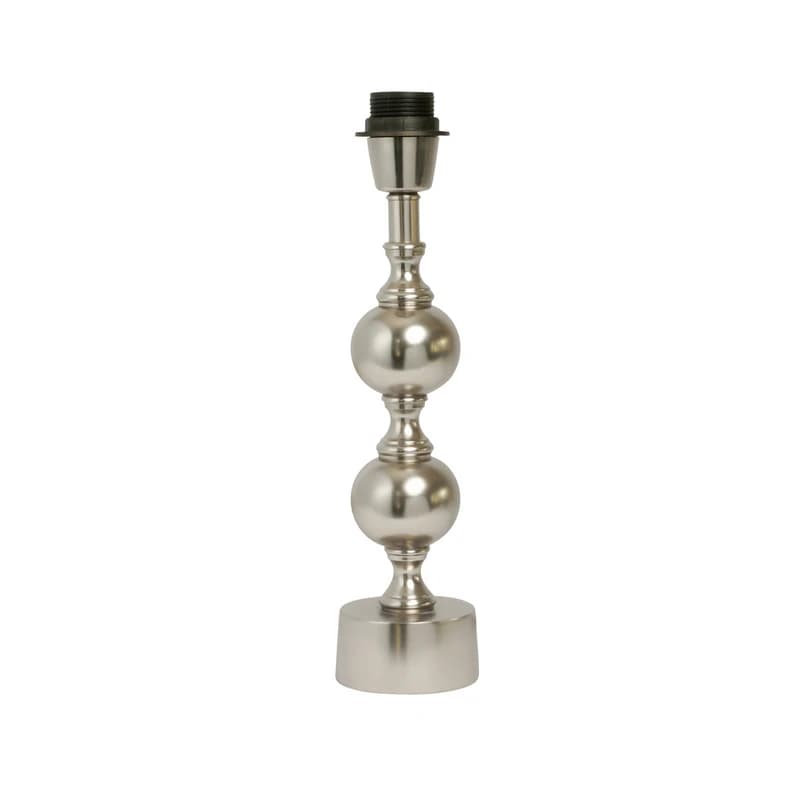 Watt & Veke - Deborah-pöytälamppu, hopea, korkeus 35 cm, alumiini – – Watt & Veke