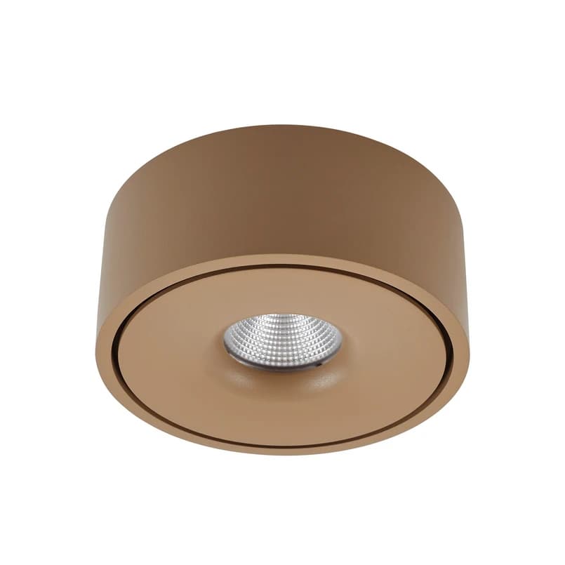 Arcchio - Rotari LED-kattovalaisin ruskea Ø 12 cm ylös ja alas – Arcchio