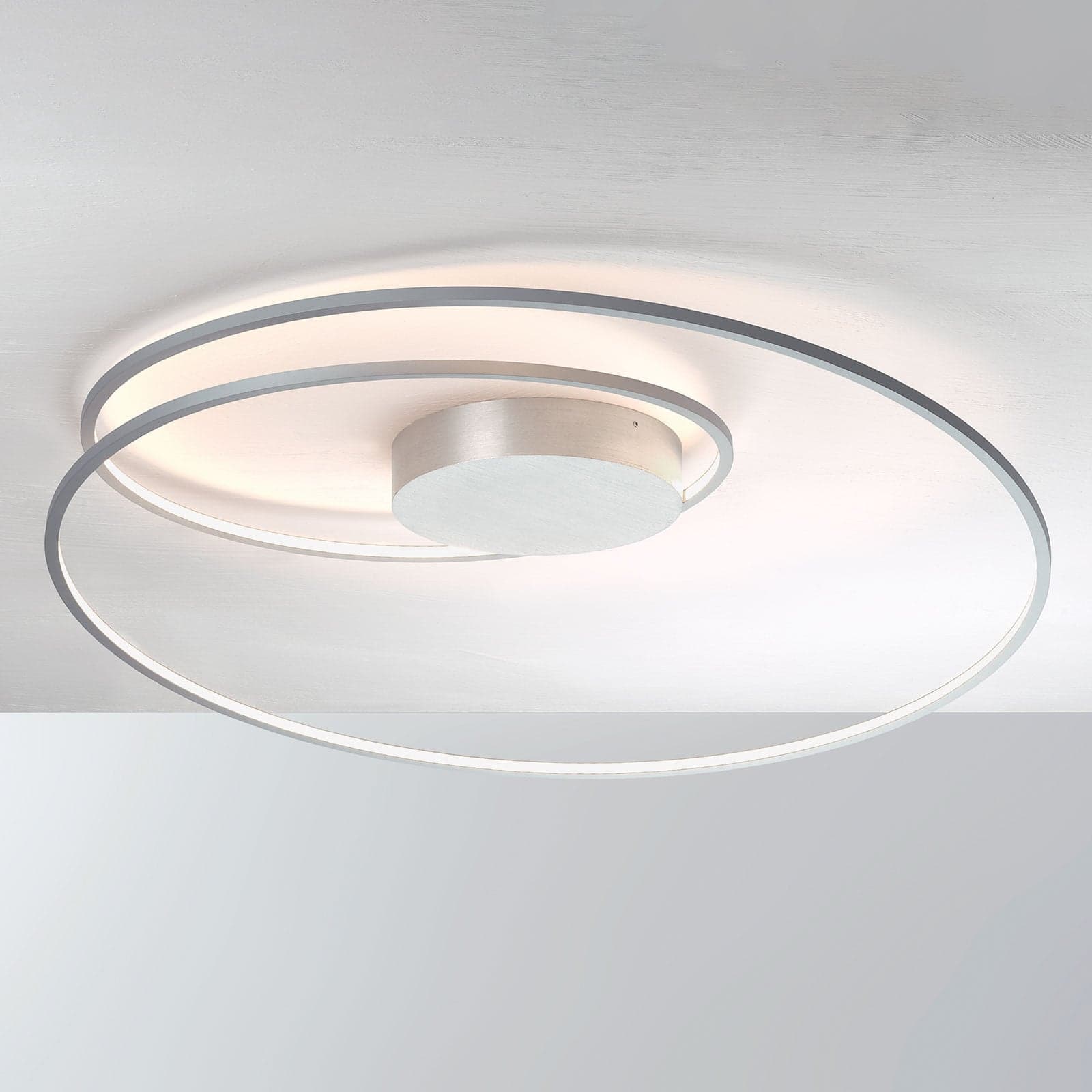 At Loftlampe Ø70 Aluminium BOPP - Olohuone - Design - Metalli - Yksilamppuinen – BOPP