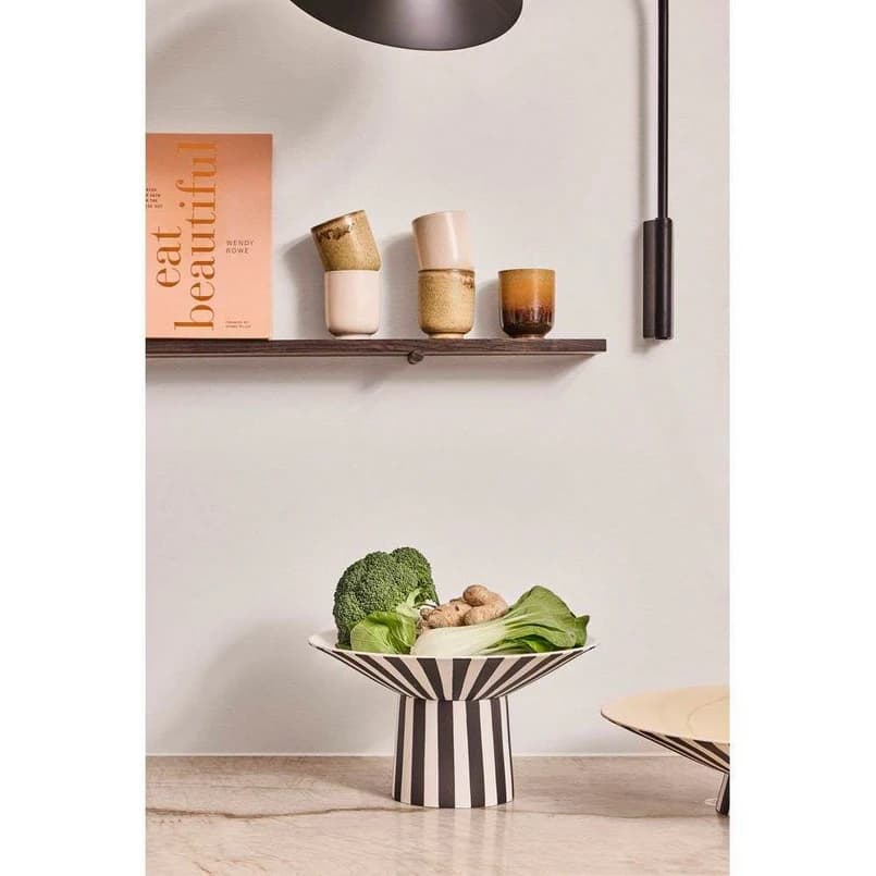 OYOY Living Design - Toppu Centerpiece korkea valkoinen/musta – OYOY Living Design