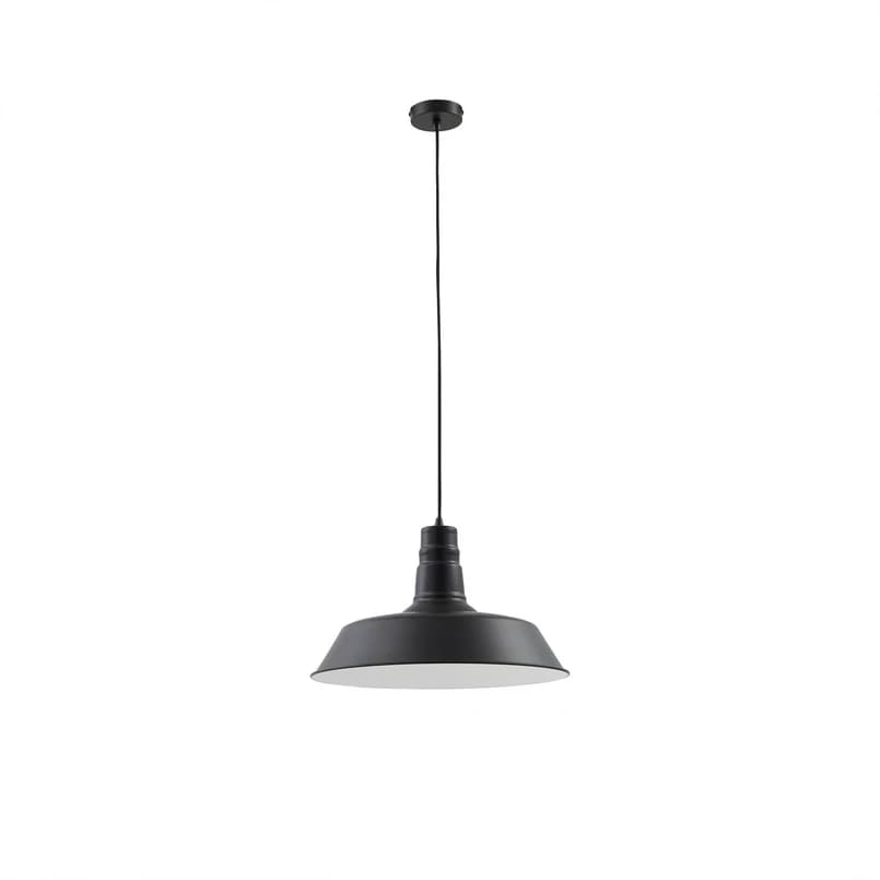 Lindby - Laylan Riippuvalaisin Ø46 Nickel/Valkoinen – Lindby