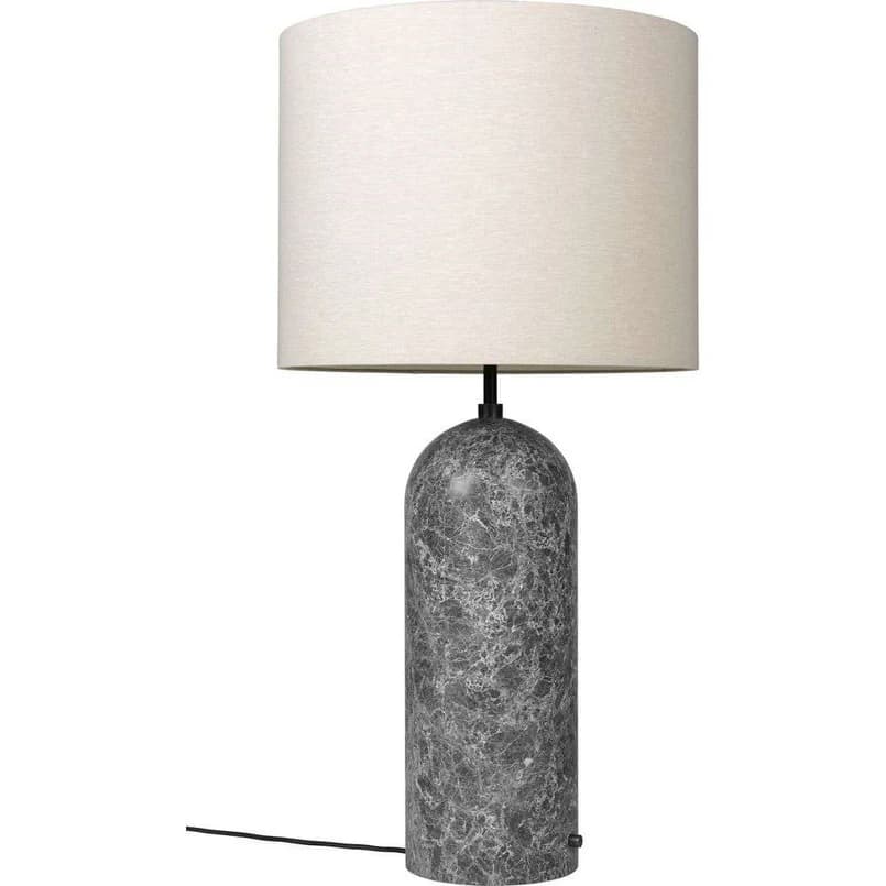 GUBI - Gravity XL Low Lattiavalaisin Grey Marble/Canvas – GUBI