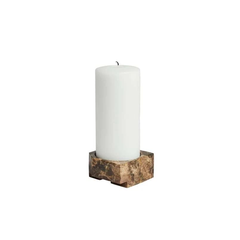Woud - Jeu de dés 3 Kynttilänjalka Brown Marble – Woud