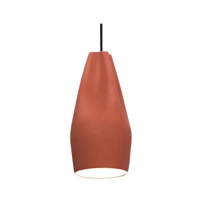 MARSET - Pleat Box 13 LED Riippuvalaisin Terracotta/Valkoinen – MARSET