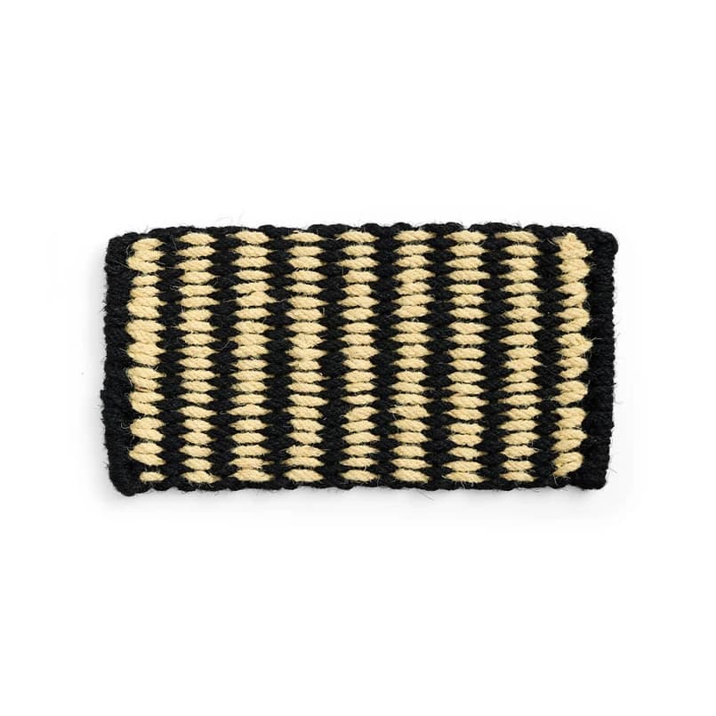 HAY - Coco Stripe Wide Ovimatto Musta /Valkoinen – HAY