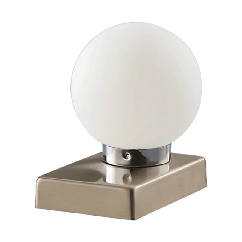 Lindby - Naomi Pöytävalaisin Opal/Chrome – Lindby