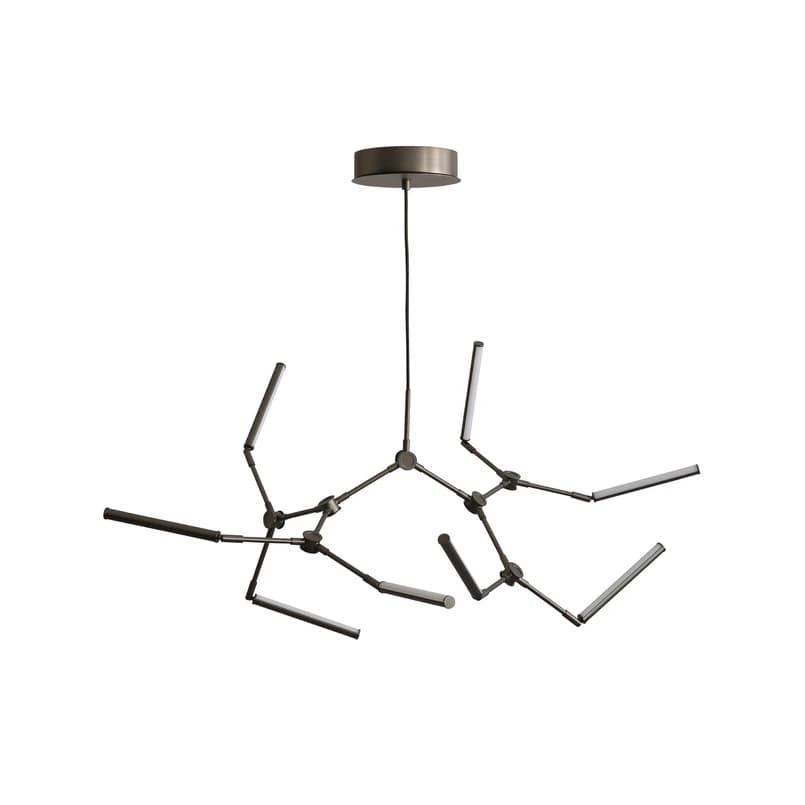 101 COPENHAGEN - Stick LED-riippuvalaisin, pronssi, 124 cm, 8-lamppuinen – 101 COPENHAGEN