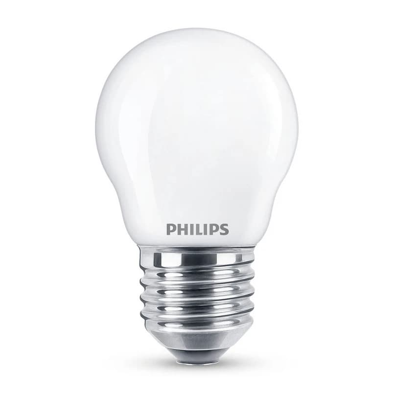 Philips - Lamppu LED 3,4W (470lm) Kruunu Himmennettävissä E27 – Philips