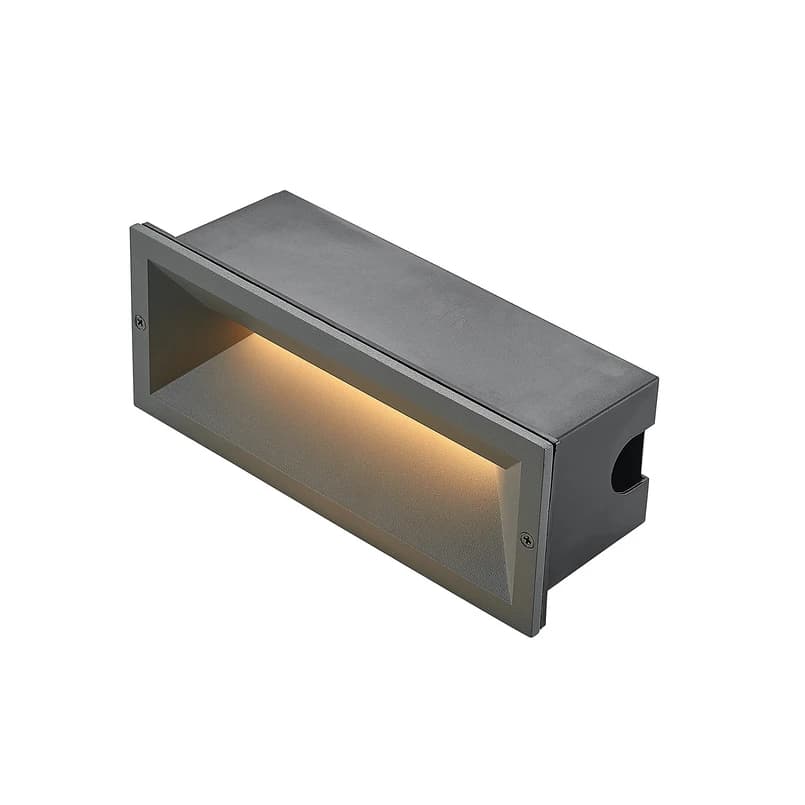 Lucande - Jaano LED Ulko Upotettu Seinävalaisin Antracite – Lucande