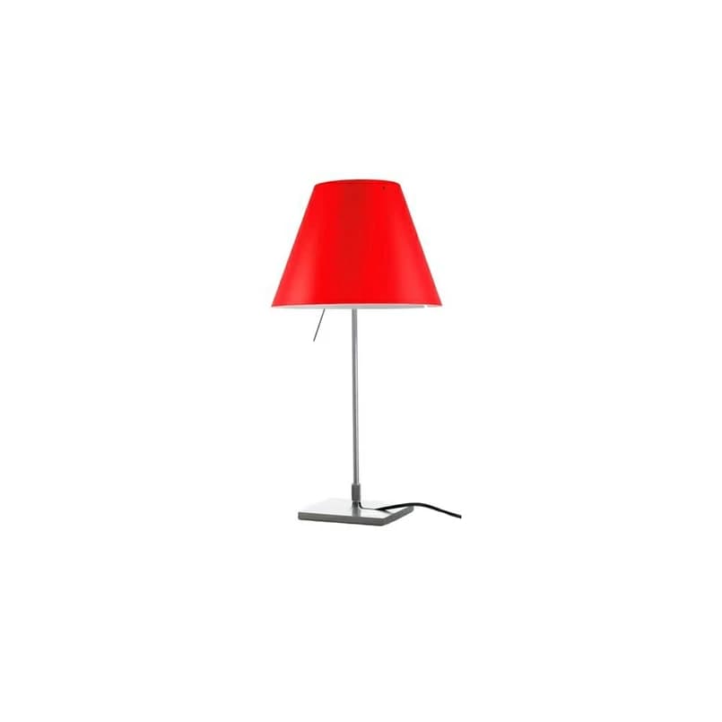 Luceplan - Costanzina Pöytävalaisin Primary Red – Luceplan