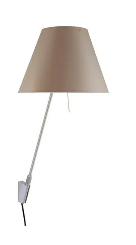 Luceplan - Costanzina Seinävalaisin Alu/Shaded Stone – Luceplan