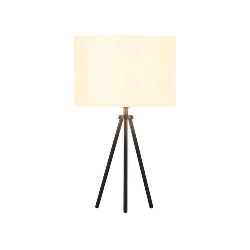 SLV - Fenda Tripod Pöytävalaisin Ø30 White/Black – SLV