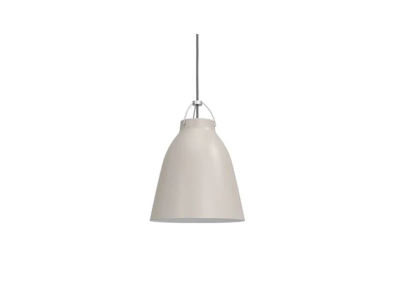 FRITZ HANSEN - Caravaggio™ P2 Riippuvalaisin Mattaa Warm Harmaa – FRITZ HANSEN