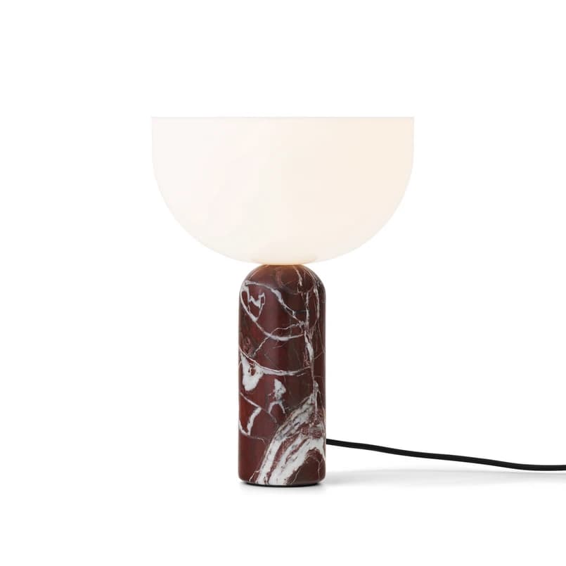 New Works - Kizu pöytävalaisin Small Dark Red – New Works