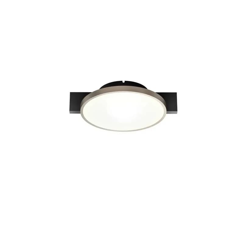 LIGHT-POINT - Inlay Round C1 kattovalaisin, musta/kultainen, 0,5 cm – LIGHT-POINT