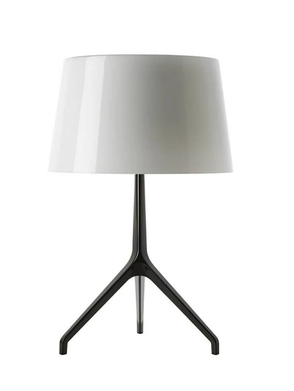 Foscarini - Lumiere XXS Pöytävalaisin Musta Kromi/Valkoinen – Foscarini
